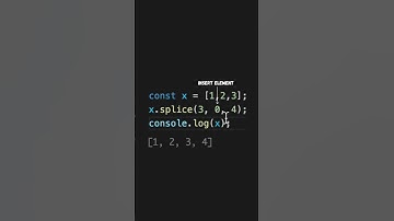 JavaScript: how to replace or insert an element in an array with splice()