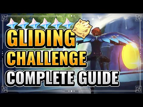 NEW EVENT Gliding Challenge Complete Guide (Super Mario but Flying!) Genshin Impact Free Primogems