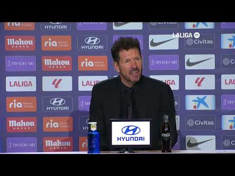 Rueda de prensa Atlético de Madrid vs UD Almería