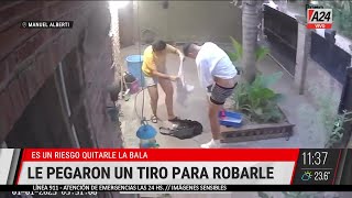 Llevame al hospital que me muero, el grito de un joven que fue asaltado en la puerta de su casa en Pilar