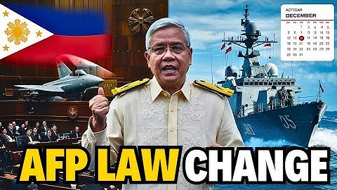New AFP Modernization Act Targeted Before Christmas 2025 | Teodoro’s Big Push😡