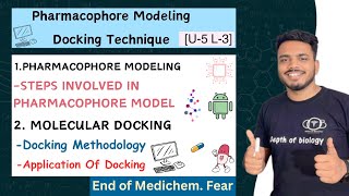 Pharmacophore Modeling and Docking techniques | Pharmacophore Modeling | Docking techniques #bpharma