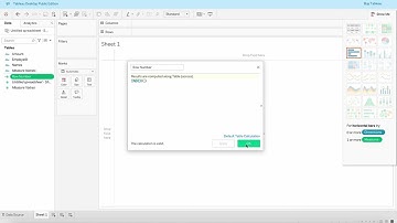 How to convert a row to column in tableau | Pivot | Calculated field