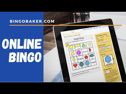 How to play BINGO ONLINE with your class