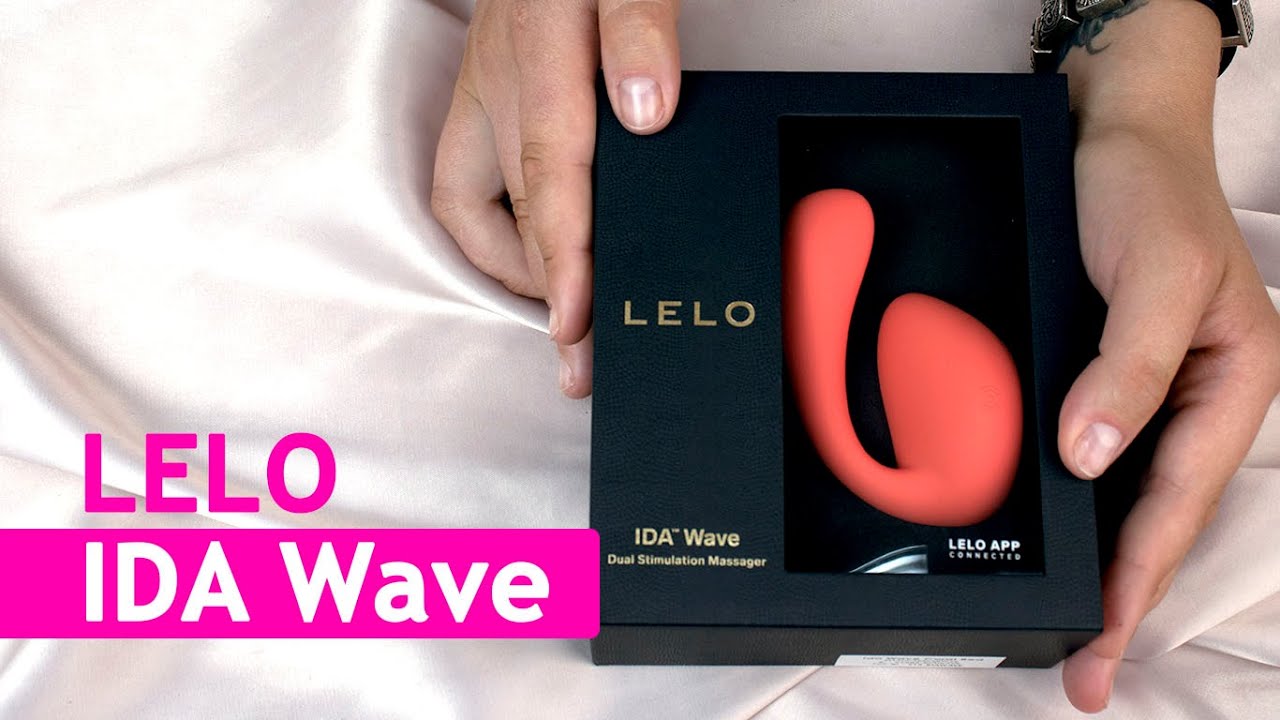 LELO: IDA Wave - смарт-вібратор вагінально-кліторальний, технологія WaveMotion, 2 мотори