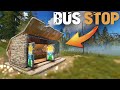 Meet The 200IQ BUS STOP Base That Made me Rich - Rust