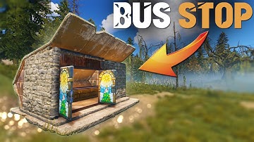 Meet The 200IQ BUS STOP Base That Made me Rich - Rust