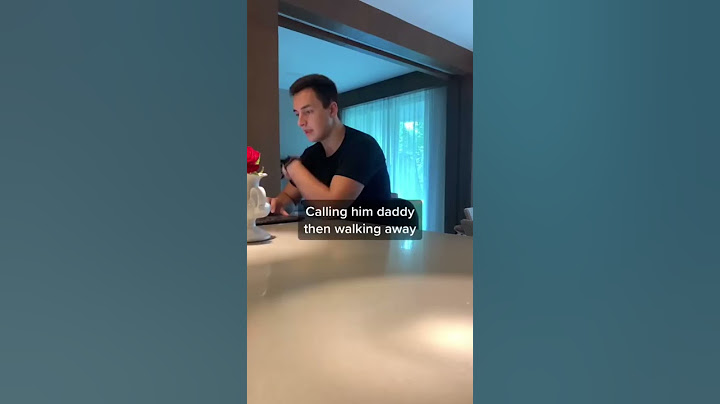 calling him daddy then walking away prank #shorts