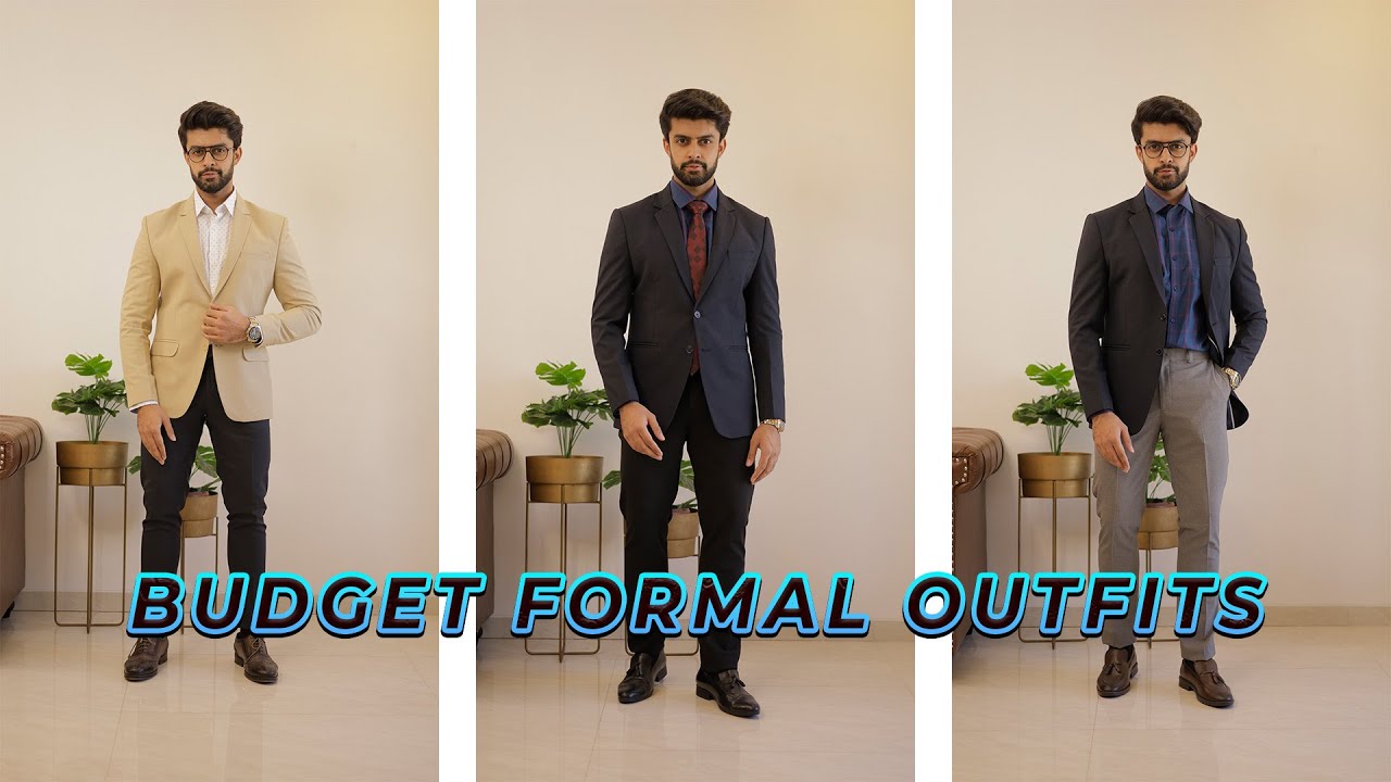 BUDGET WINTER FORMAL OUTFITS FOR MEN