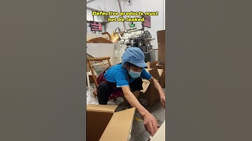 A defective bamboo skewer was found, and this batch of goods had to be reworked.#bambooskewers