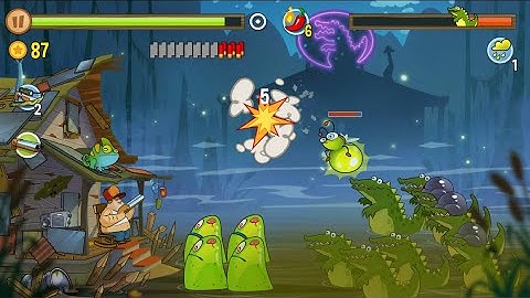 Swamp Attack: Challenge 30: iOS Gameplay