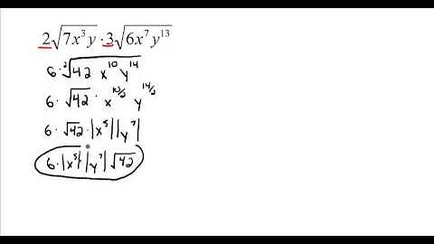 Radicals: Multiply the Radical Expressions (same indices)
