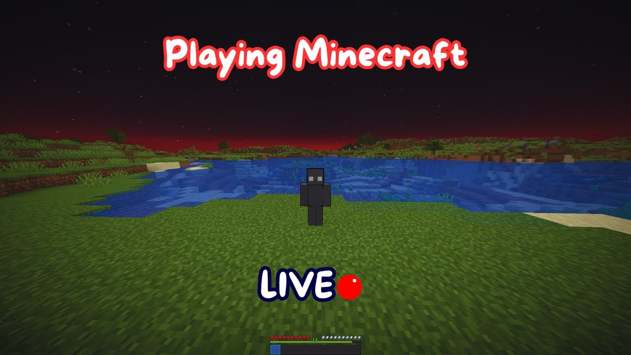PLAYING MINECRAFT - LIVE - YouTube