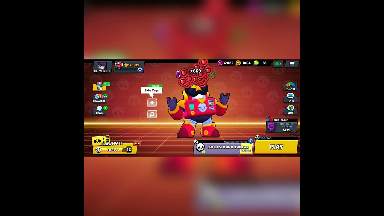 My Club League Reward | Brawl Stars 