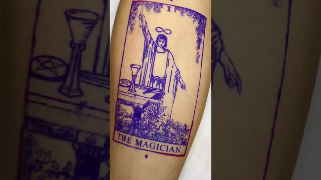 ALYASAGK on Twitter THE MAGICIAN TAROT CARD TATTOO CHECK OUT MY  INSTAGRAM TO SEE ALL MY TATTOOS httpstcoCMfiqHenJG  httpstcopHPgYVdBhB  Twitter