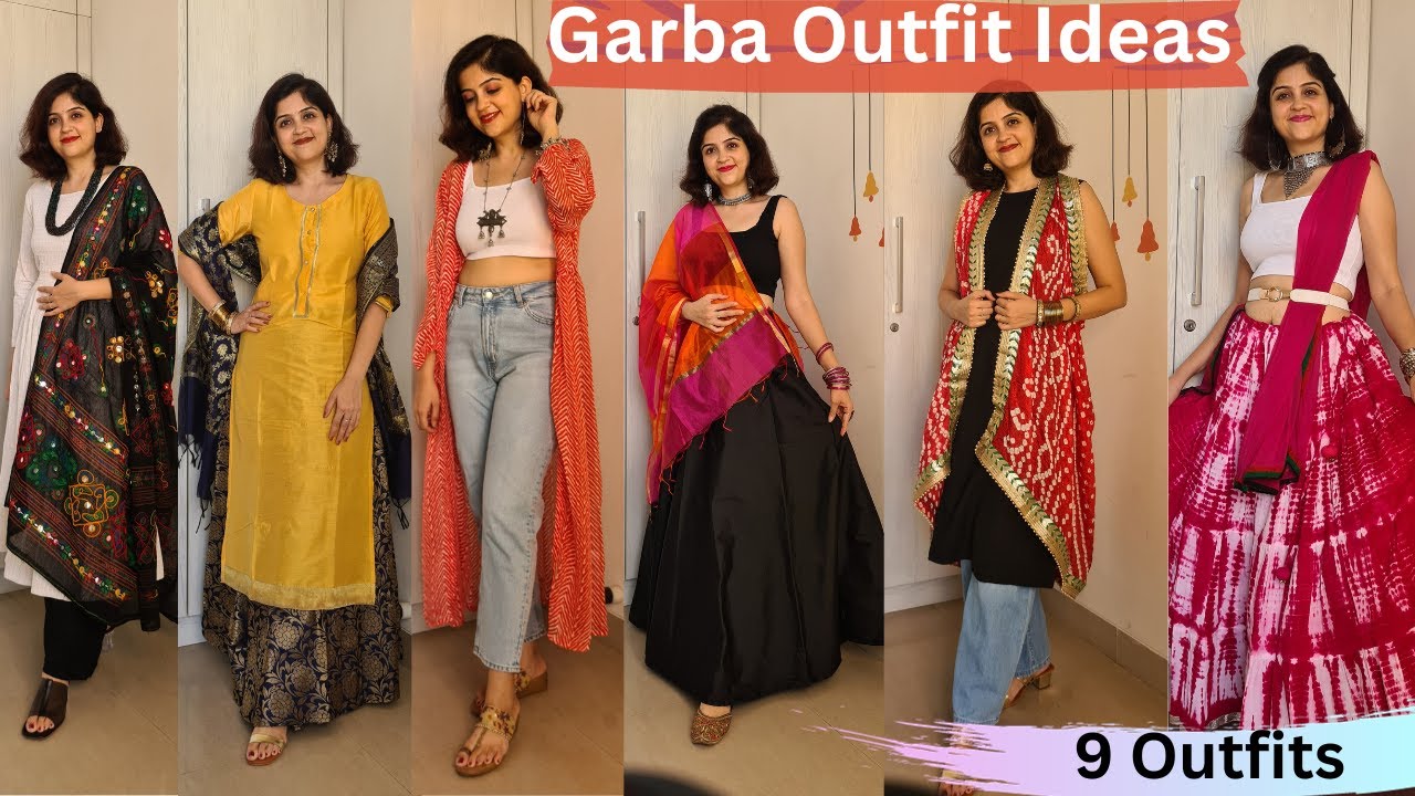 5 Navratri Looks With Jeans | Ethnic Fashion | Navratri 2017 Special |  Glamrs - YouTube | Outfits 2017, Navratri dress, Navratri