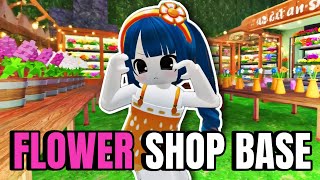 I Built A Flower Shop Base In 99 Nights In The Forest Roblox