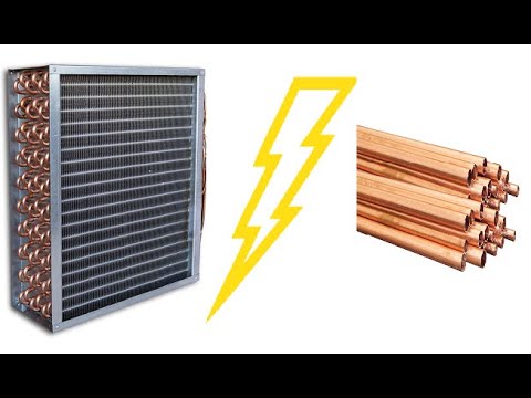 Правильный разбор радиатора кондиционера на медь