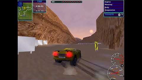 RetroRun: NFS4: High Stakes 2021-1-30 | Getaway | Lost Canyons | EAX SBX Audio | 4k 60fps