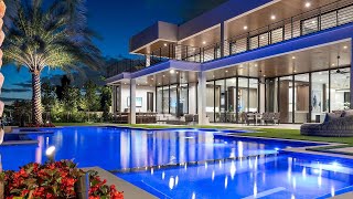 $35,000,000! BRAND NEW Waterfront Mansion in Boca Raton with exceptional design and construction