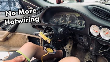 Installing a new Ignition Switch on our Salvage Z28 Camaro 1995