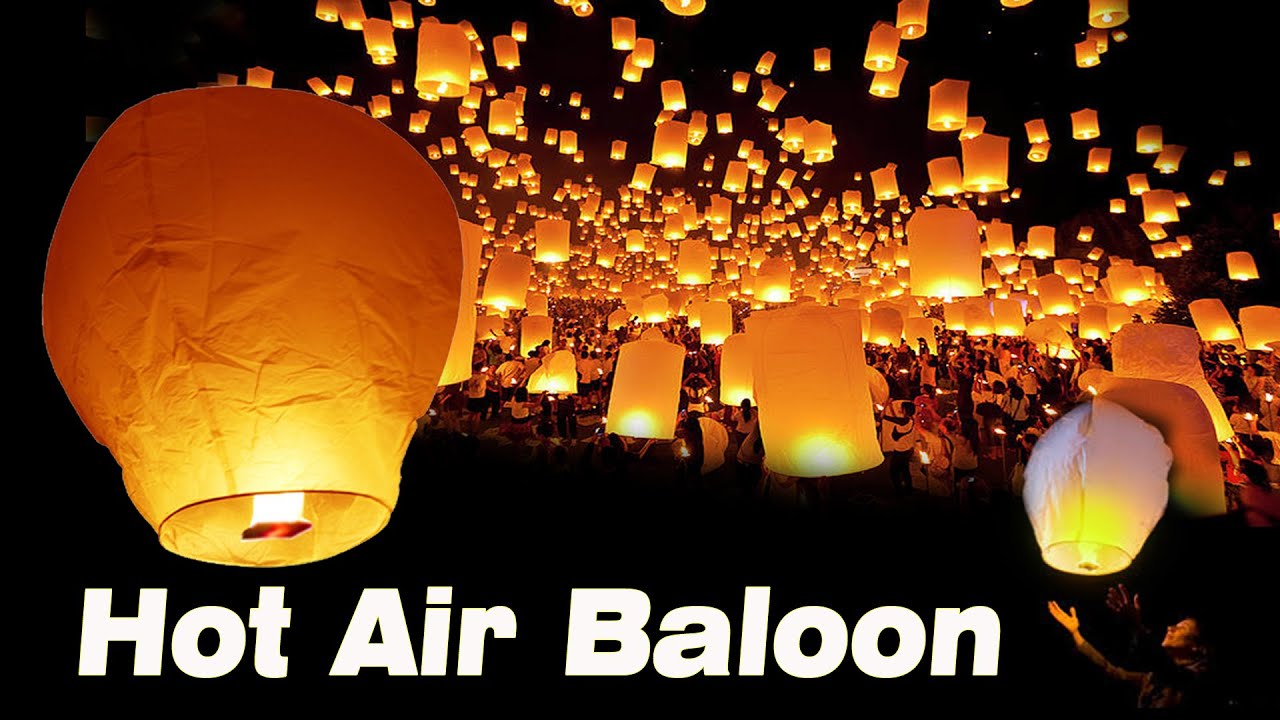 How to Make Amazing Hot Air Balloon | Hot Air Lantern | Sky Lantern
