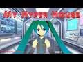 My Hyper House【初音ミク】【オリジナル曲】【English subtitles】feat.Hatsune Miku, DTM音楽,DTM music,