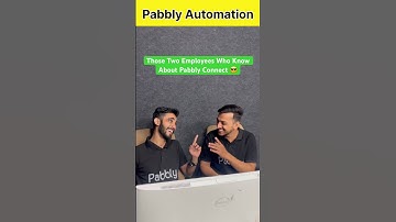 Those Two Employees Who Know About Pabbly Connect 😎 | Work Smarter Not Harder #bestie #work
