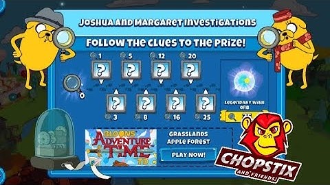 Chopstix and Friends! Bloons adventure time TD - part 21- Joshua & Margaret investigations part 1!