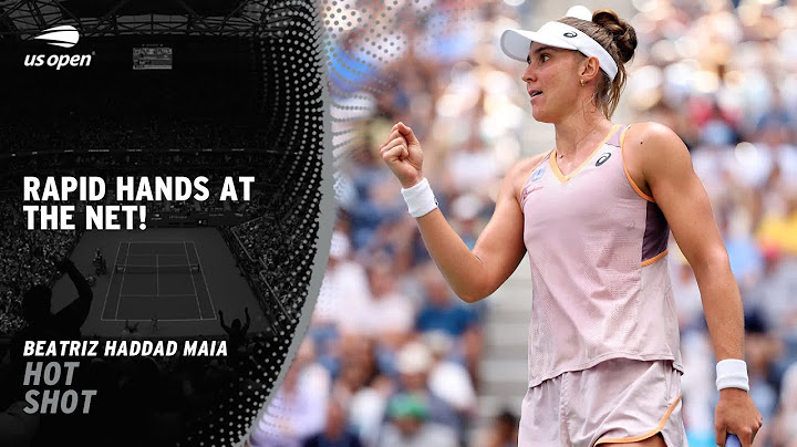 Beatriz Haddad Maia's Ridiculous Reflexes! | 2024 US Open