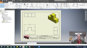 How to Dimension a Multiview Drawing
