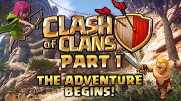 Clash of Clans Walkthrough: Part 1 - The Adventure Begins! - PC Gameplay Playthrough - GPV247