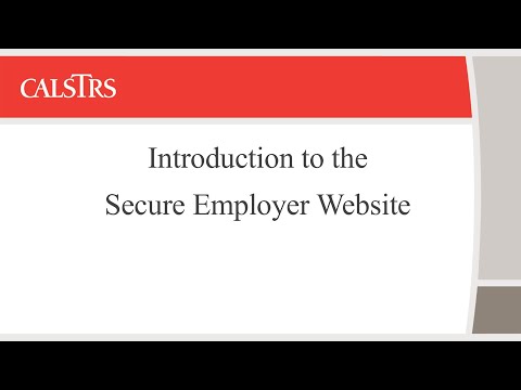 MAS 5 - Introduction to Secure Employer Website