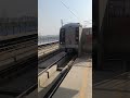 dwarka sector 21 bound metro at Sector 52 Noida