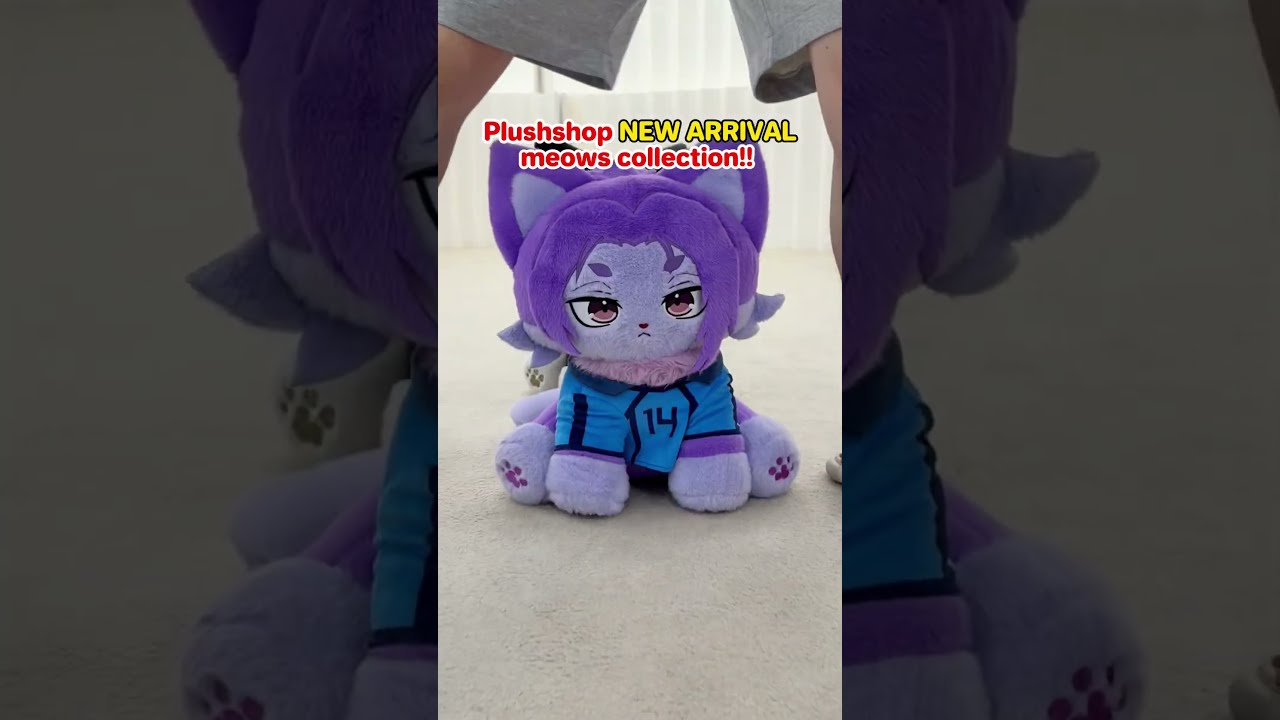 Plushshop New Arrival Meows Collection Odysseus Alucard Muzan Anime Plushies