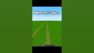 minecraft logic....🤣🤣 #viral #minecraft #trending #tecnologia #logic #funny #shorts #minecraftlogic