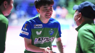 リンユンジュ vs ハオシュアイ TBESTGAME 木下マイスター東京 vs 岡山リベッツ ノジマTリーグ2023-2024 2024年2月4日 カルッツかわさき【卓球Tリーグ公式】