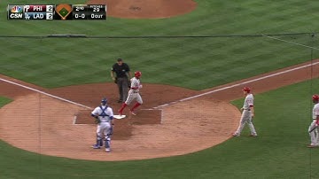 PHI@LAD: Galvis drills two-run shot in the 2nd