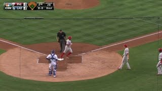PHI@LAD: Galvis drills two-run shot in the 2nd