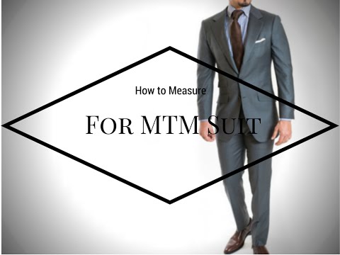 Como medir corretamente para um terno personalizado (e obter o melhor ajuste!)