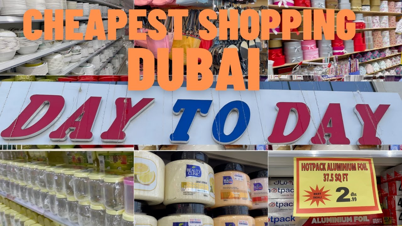 Shopping in Dubai? Where to go for budget shopping in Dubai | Day To Day