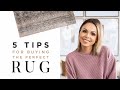 5 Tips For Buying The Perfect Rug