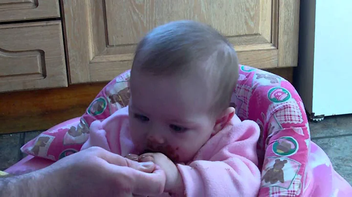 Baby Katie & Chocolate Spoon