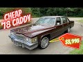 1978 Cadillac Fleetwood Brougham D’Elegance $3,995 for sale by Specialty Motor Cars CHEAP CLASSIC