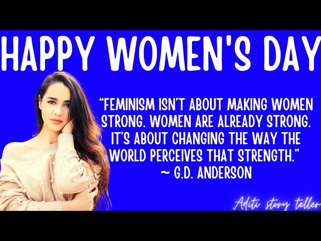International Women'S Day 2023 | Heart Touching Women'S Day Wishes | Quotes  |Happy Women'S Day 2023 - Youtube
