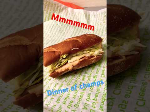 Dinner Of Champions Food Sub Turkey Fyp
