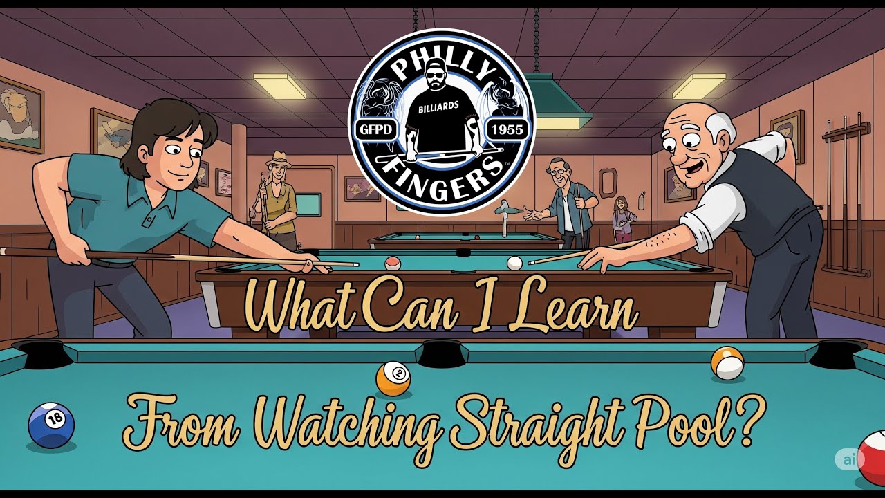 What can I learn from watching straight pool? vs R.A. part4 - YouTube
