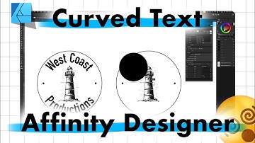 How to Make Curved Text in Affinity Designer