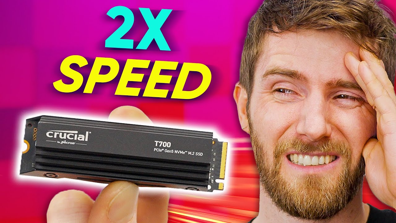 ⁣PCIe Gen5 Drives are Here! Are they Worth It?? - Crucial T700 PCIe Gen 5 NVMe SSD