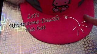 How to Embellish Your Baseball Cap with Rhinestones - DIY Tutorial